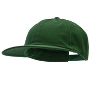 Unconstructed High Profile Cotton Flat Bill Cap