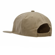 Unconstructed High Profile Cotton Flat Bill Cap