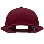 Unconstructed High Profile Cotton Flat Bill Cap