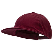 Unconstructed High Profile Cotton Flat Bill Cap