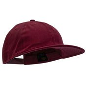 Unconstructed High Profile Cotton Flat Bill Cap