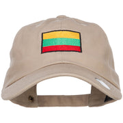 Lithuania Flag Embroidered Unstructured Cap