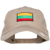 Lithuania Flag Embroidered Unstructured Cap