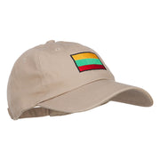 Lithuania Flag Embroidered Unstructured Cap