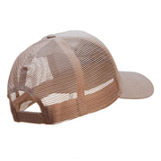 Mustache Month Solid Cotton Prostyle Twill Mesh Cap