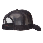 US Army Retired Military Embroidered Mesh Cap