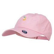 Mini Pear Embroidered Unstructured Cap