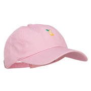 Mini Pear Embroidered Unstructured Cap