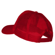 Mustache Month Solid Cotton Prostyle Twill Mesh Cap