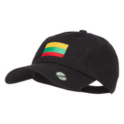 Lithuania Flag Embroidered Unstructured Cap