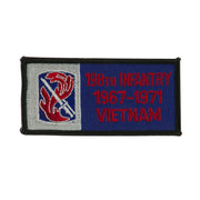 US Army Infantry Embroidered Military Patch