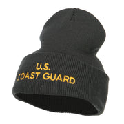 US Coast Guard Embroidered Long Beanie