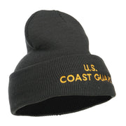 US Coast Guard Embroidered Long Beanie