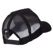 US Army Infantry Rectangle Military Patched Mesh Cap