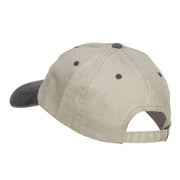 Mini Truck Embroidered Two Tone Washed Cap