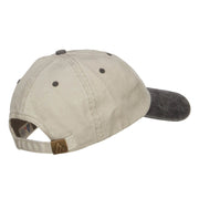 Mini Truck Embroidered Two Tone Washed Cap