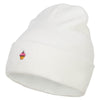 Mini Cupcake Embroidered Long Beanie