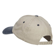 Mini Truck Embroidered Two Tone Washed Cap