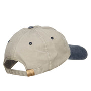 Mini Truck Embroidered Two Tone Washed Cap