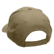 Tent Stars Embroidered Low Profile Cap - Khaki OSFM