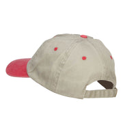 Mini Truck Embroidered Two Tone Washed Cap