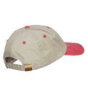 Mini Truck Embroidered Two Tone Washed Cap