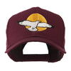 Seagull with Sun Embroidered Cap