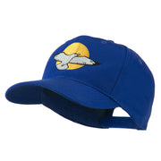 Seagull with Sun Embroidered Cap