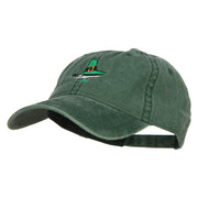 Leprechaun Hat Embroidered Washed Cotton Cap