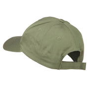 USA State Louisiana Flower Embroidered Low Profile Cap