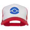 Ash Ketchum Poke Ball Embroidered Mesh Cap