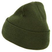 US Army Retired Military Embroidered Long Beanie