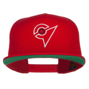 Unova League Poke Monster Embroidered Snapback Cap