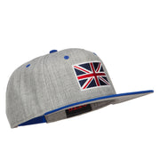 United Kingdom Flag Embroidered Two Tone Cap