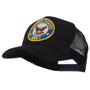 US Navy Military Patched Mesh Cap