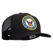 US Navy Military Patched Mesh Cap
