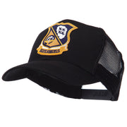 US Navy Military Patched Mesh Cap