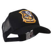 US Navy Military Patched Mesh Cap