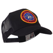 US Navy Military Patched Mesh Cap