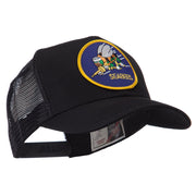 US Navy Military Patched Mesh Cap