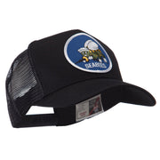 US Navy Military Patched Mesh Cap