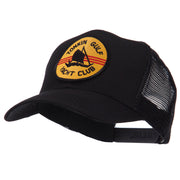 US Navy Military Patched Mesh Cap