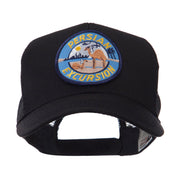 US Navy Military Patched Mesh Cap