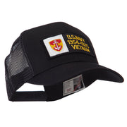 US Navy Military Patched Mesh Cap