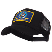 US Navy Military Patched Mesh Cap