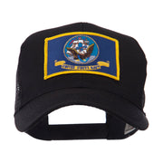 US Navy Military Patched Mesh Cap