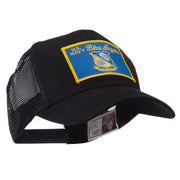 US Navy Military Patched Mesh Cap