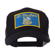 US Navy Military Patched Mesh Cap