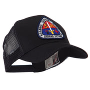 US Navy Military Patched Mesh Cap