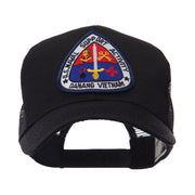 US Navy Military Patched Mesh Cap